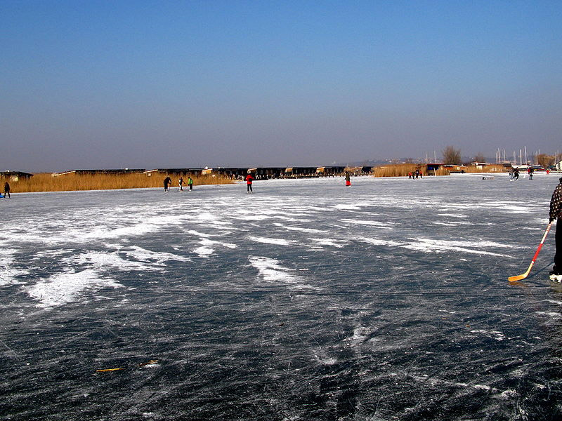 Datei:Eislaufen Neusiedlersee.jpg