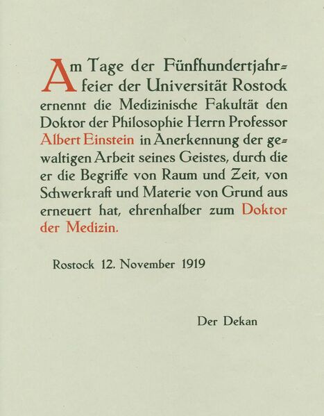 Datei:Einsteins Ehrenpromotion.jpg