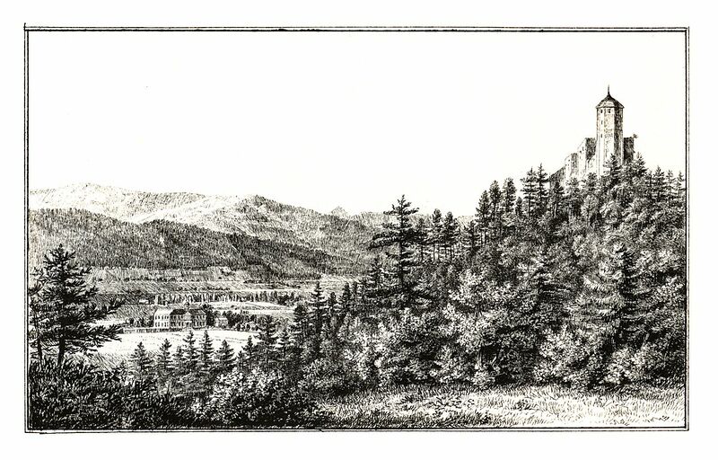 Datei:Ruine Pfannberg, Frohnleiten 1830.jpg